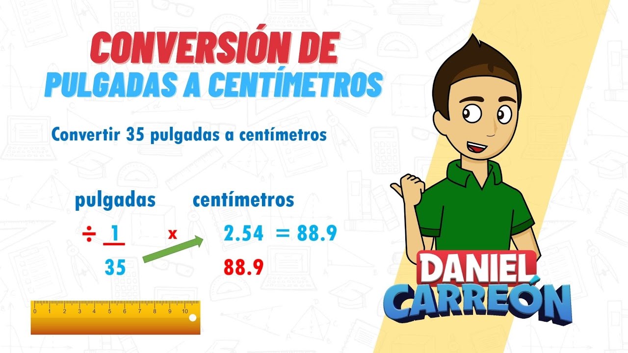 6 2 pulgadas a cm