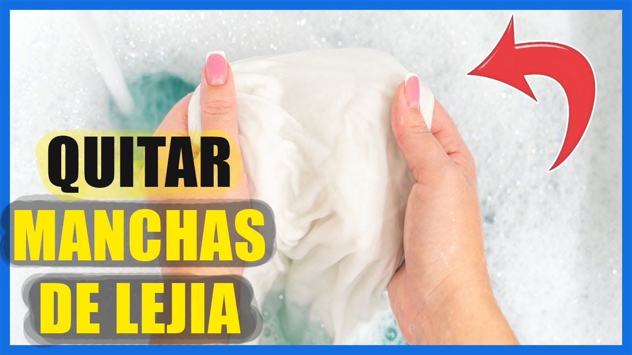 como quitar manchas amarillas de lejia en ropa blanca
