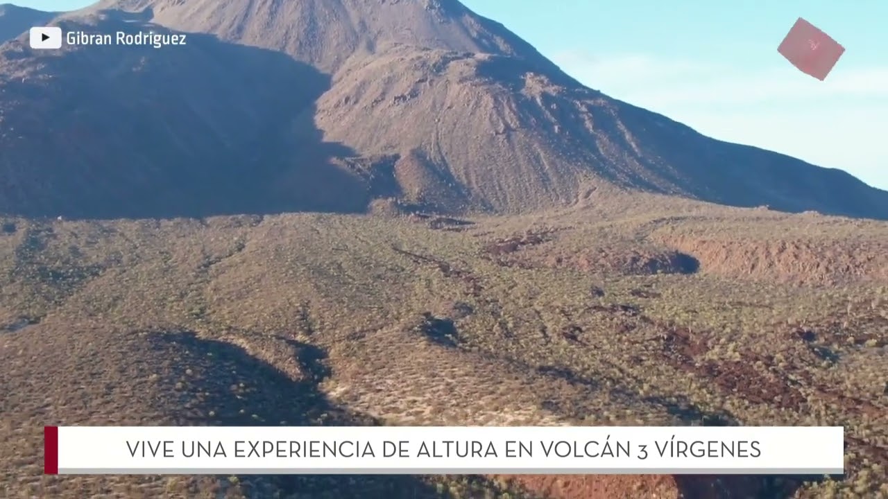 cuanto mide el volcan tres virgenes