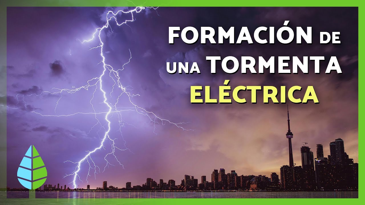 formacion de una tormenta electrica