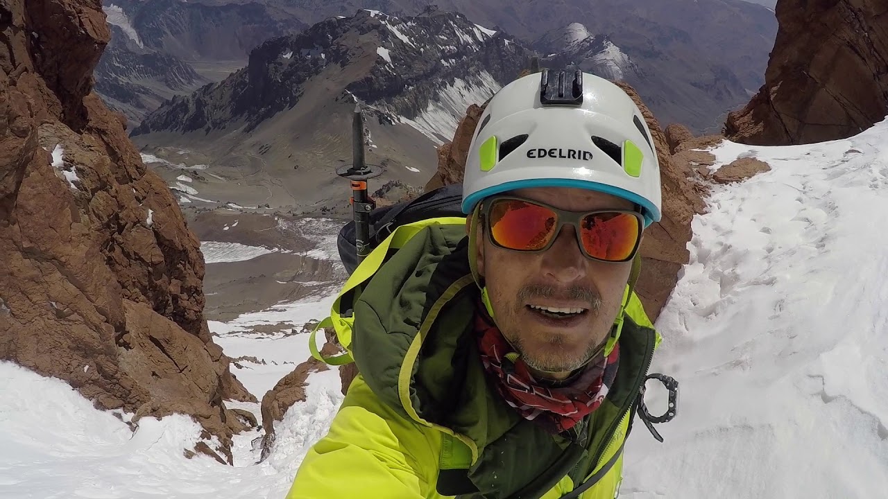 glaciar de los polacos aconcagua