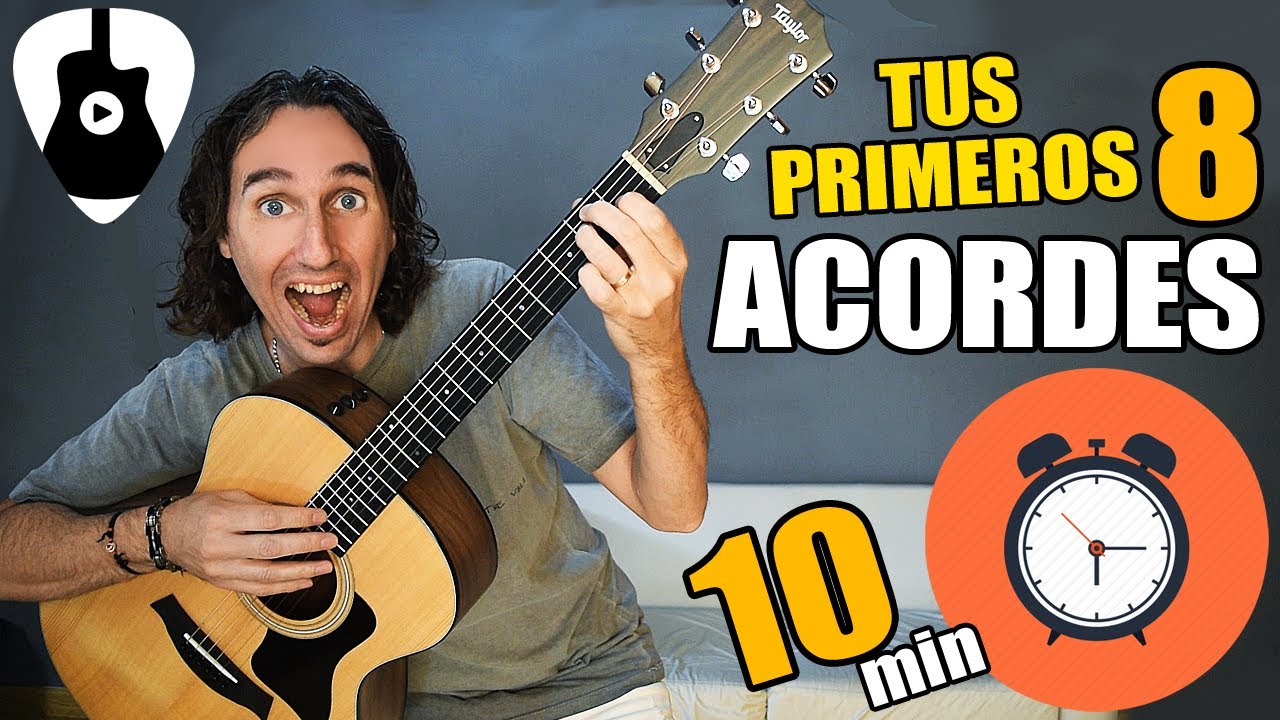 los acordes de la guitarra