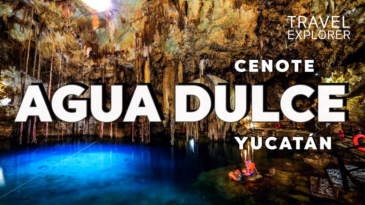 los cenotes son de agua dulce o salada