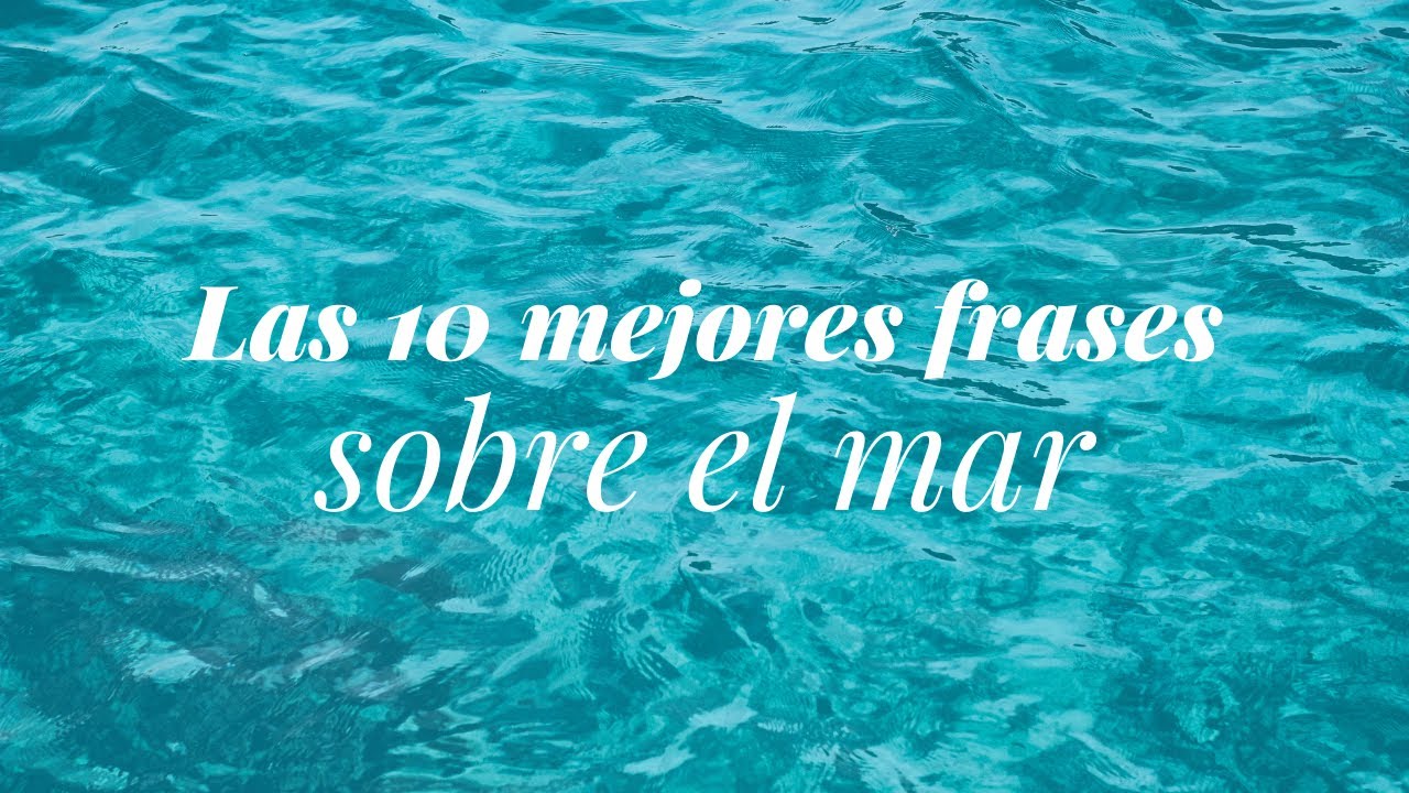 palabras relacionadas con playa y mar