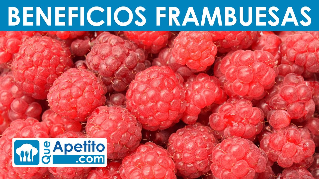 para que son buenas las frambuesas