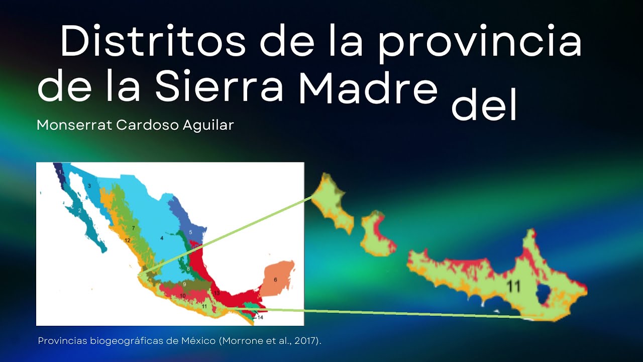 que estado atraviesa la sierra madre del sur