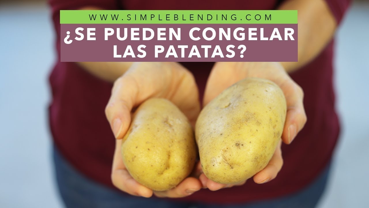 se pueden congelar las patatas crudas