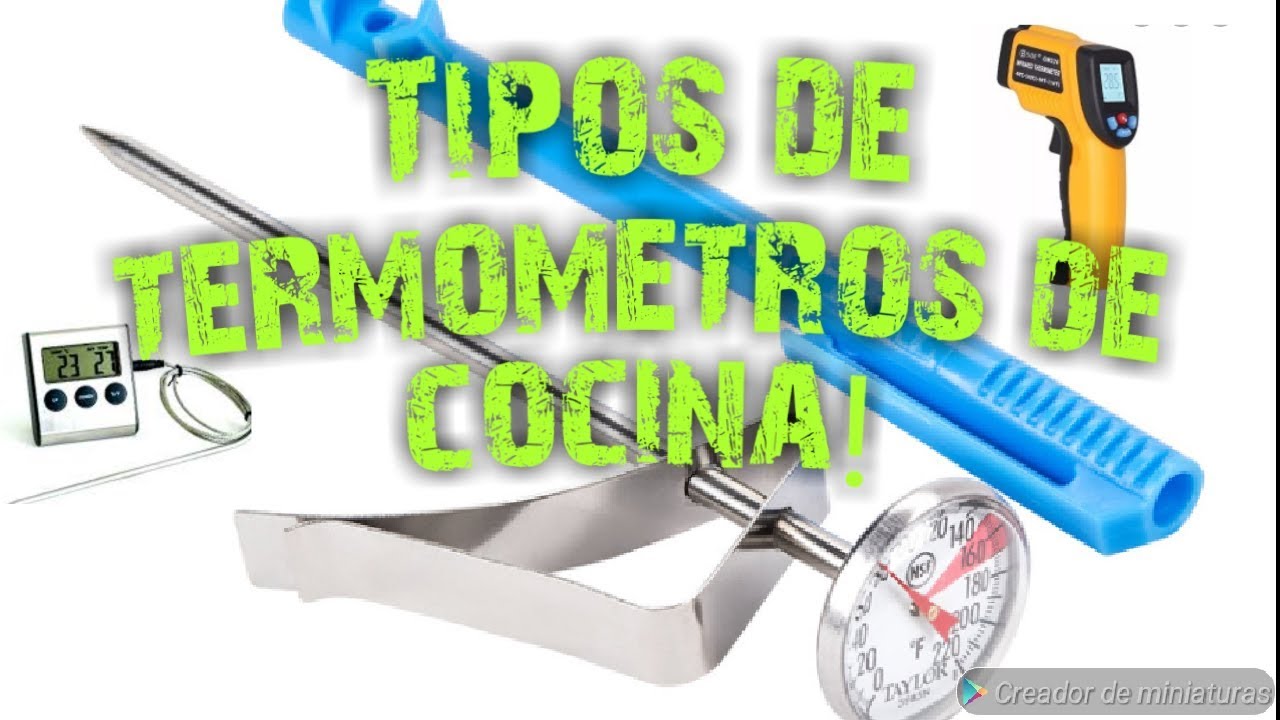 tipos de termometros para alimentos