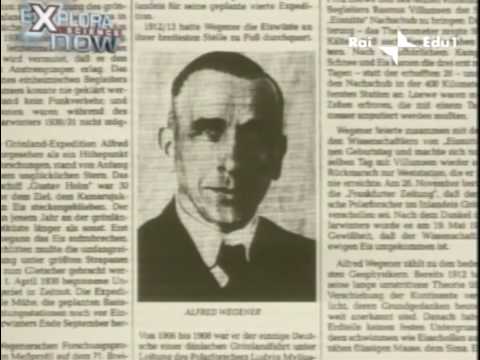 breve biografia de alfred wegener