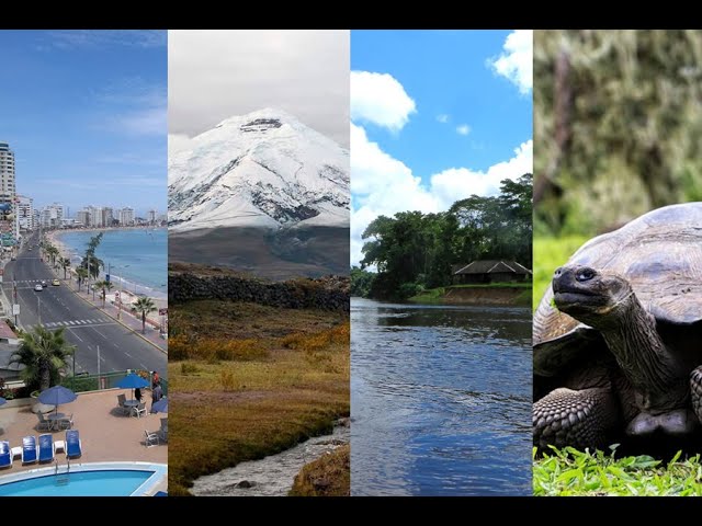 climas de las regiones naturales del ecuador