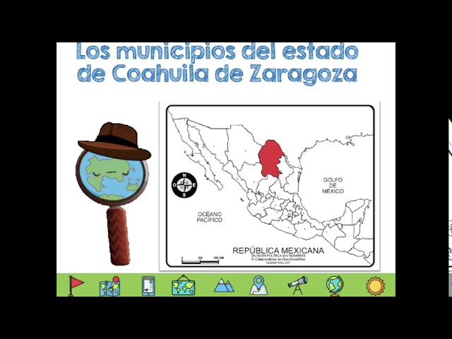 coahuila division politica con nombres