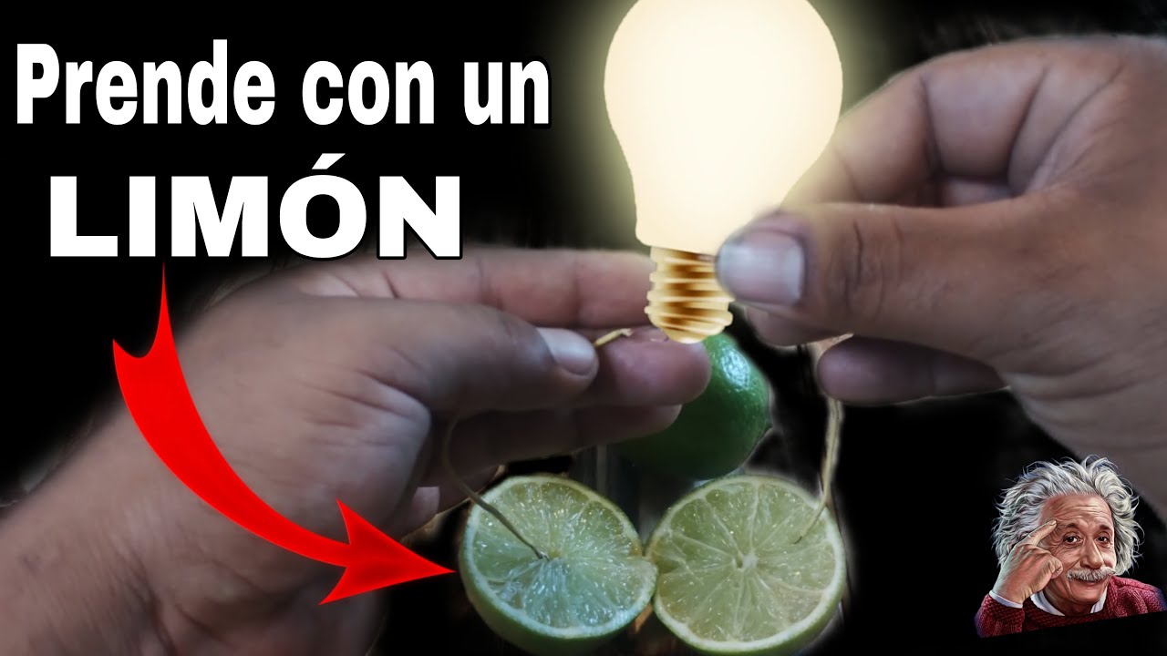 como generar energia electrica con limones