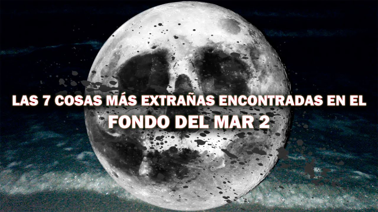 cosas extrañas debajo del mar