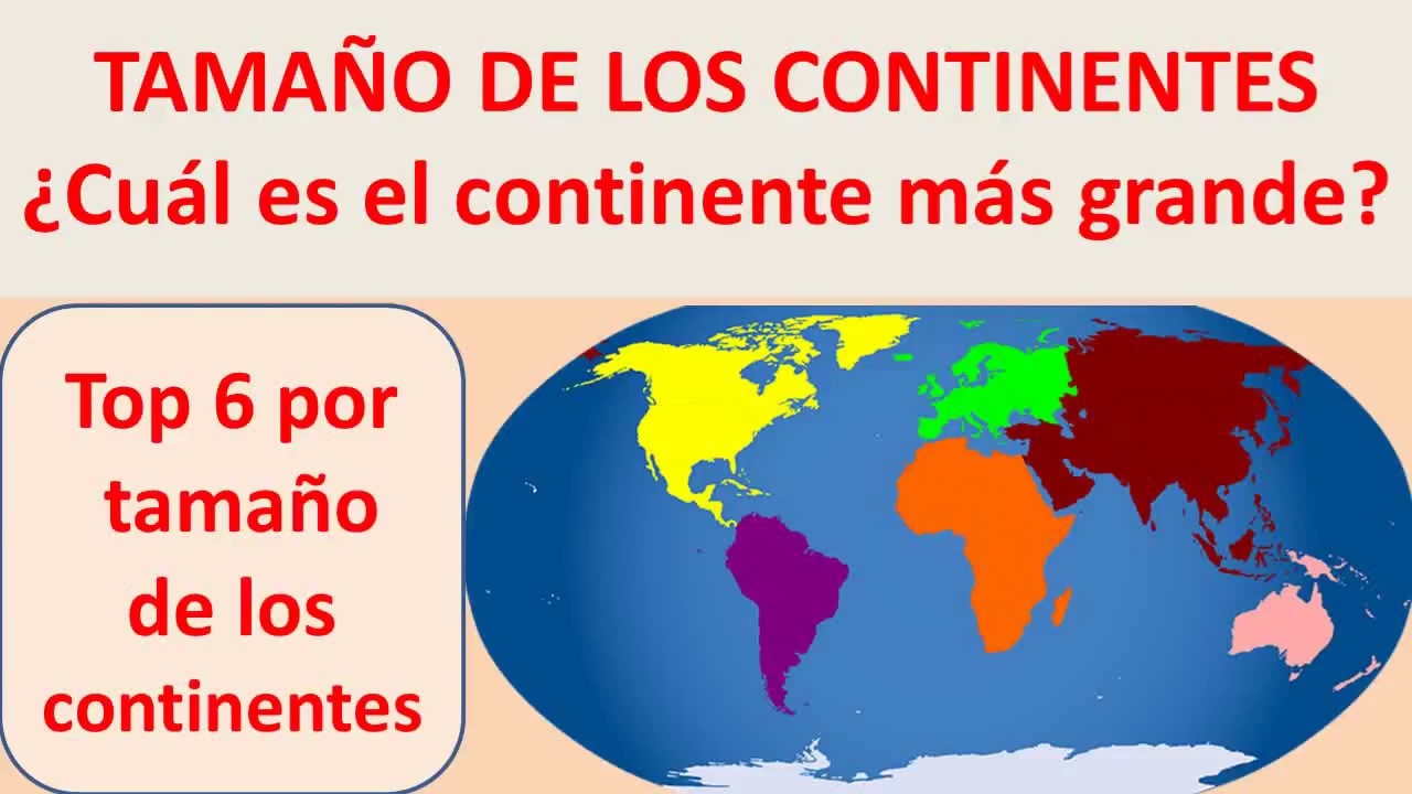 cual es el continente mas largo del mundo