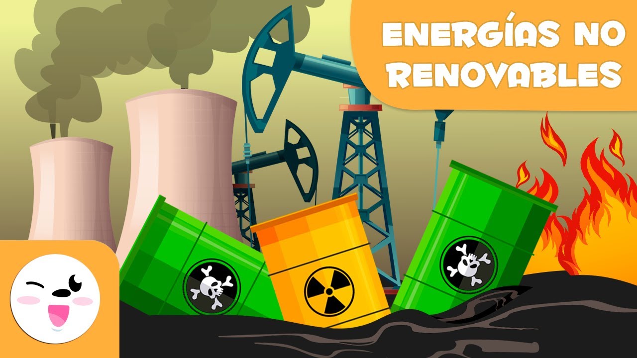 escribe el nombre de las energías no renovables