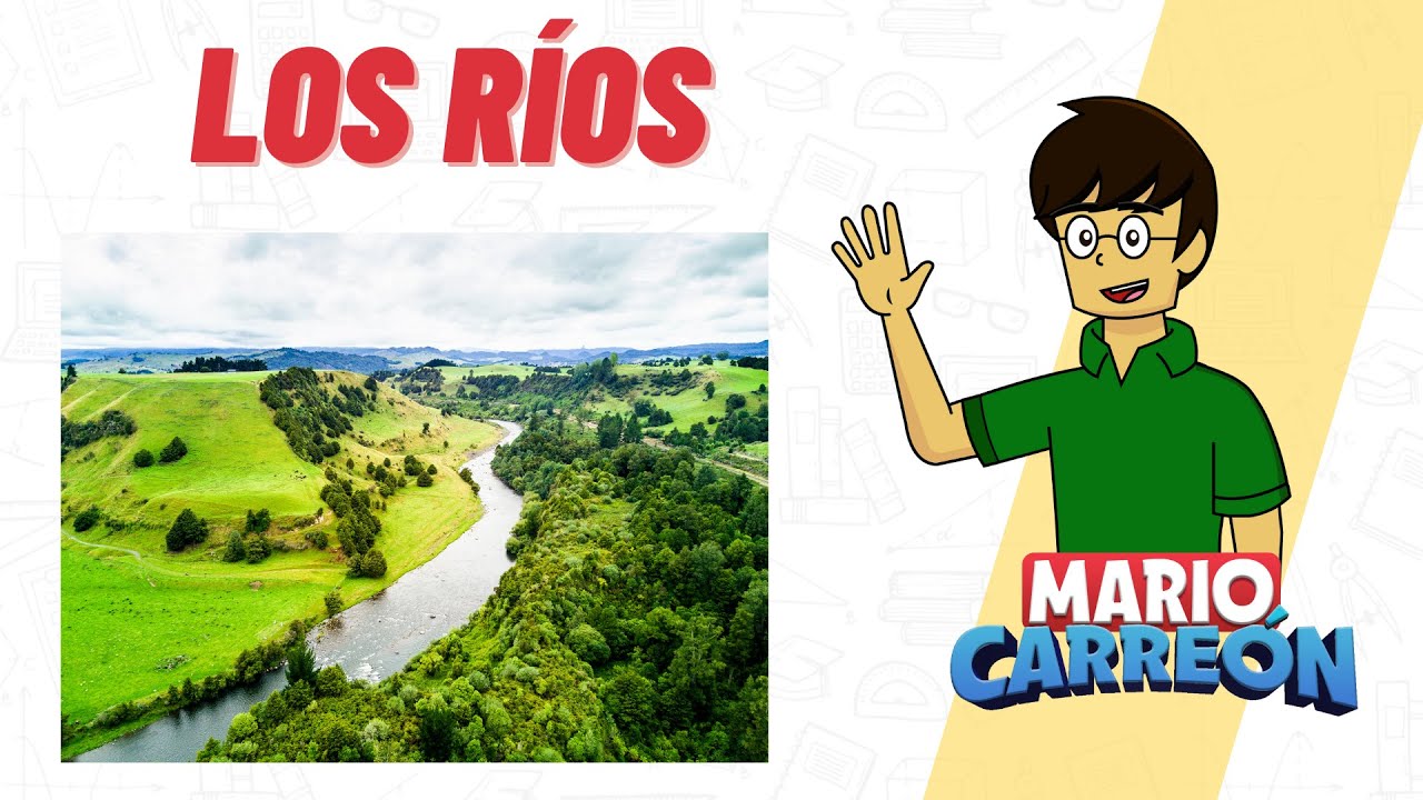 esquema de rios y lagos