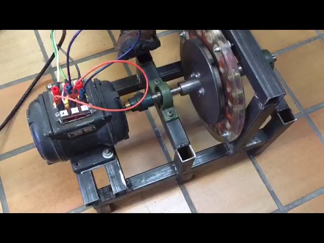 generador electrico con imanes y bobina