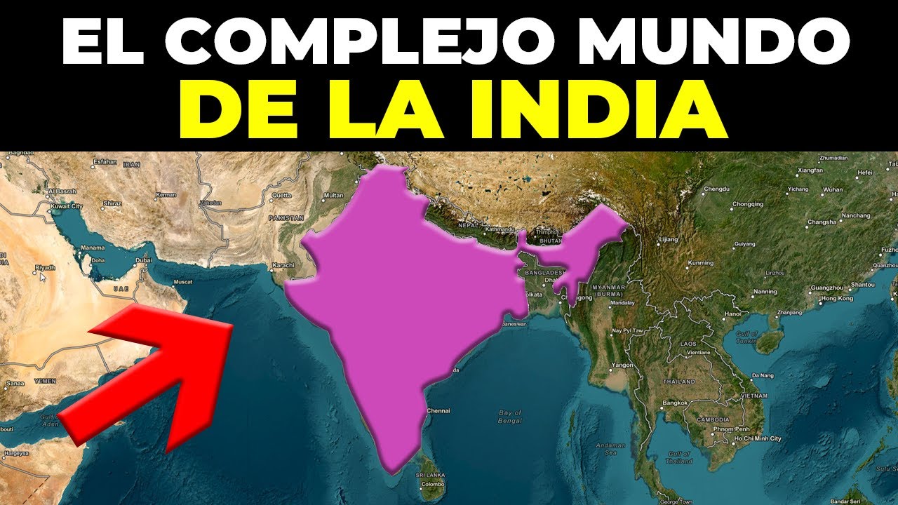 medio geografico de la india