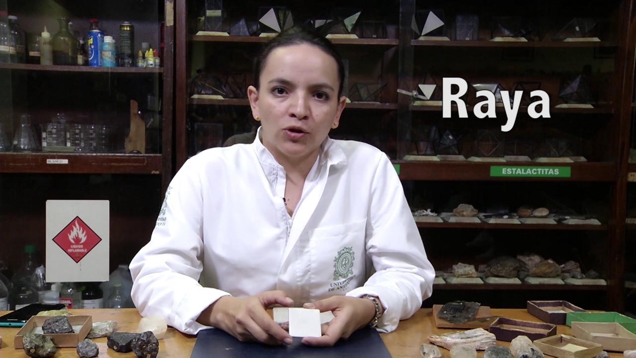 propiedades diagnósticas de los minerales