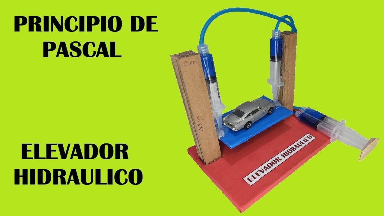 prototipo del principio de pascal