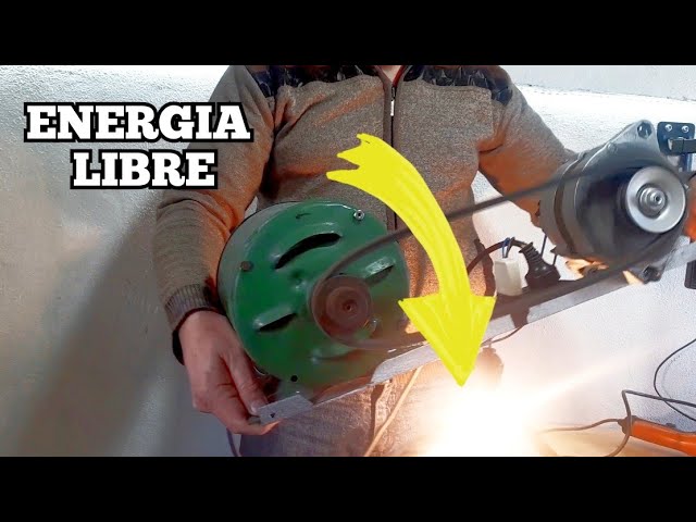 usar alternador para generar electricidad
