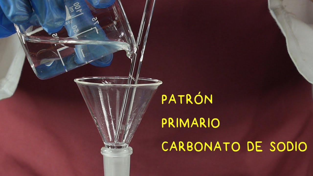 valoracion de acido clorhidrico con carbonato sodico