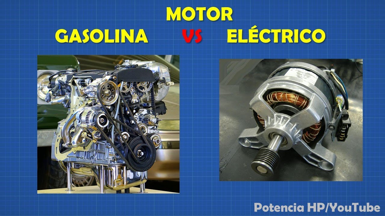 diferencia entre motor electrico y motor de combustion