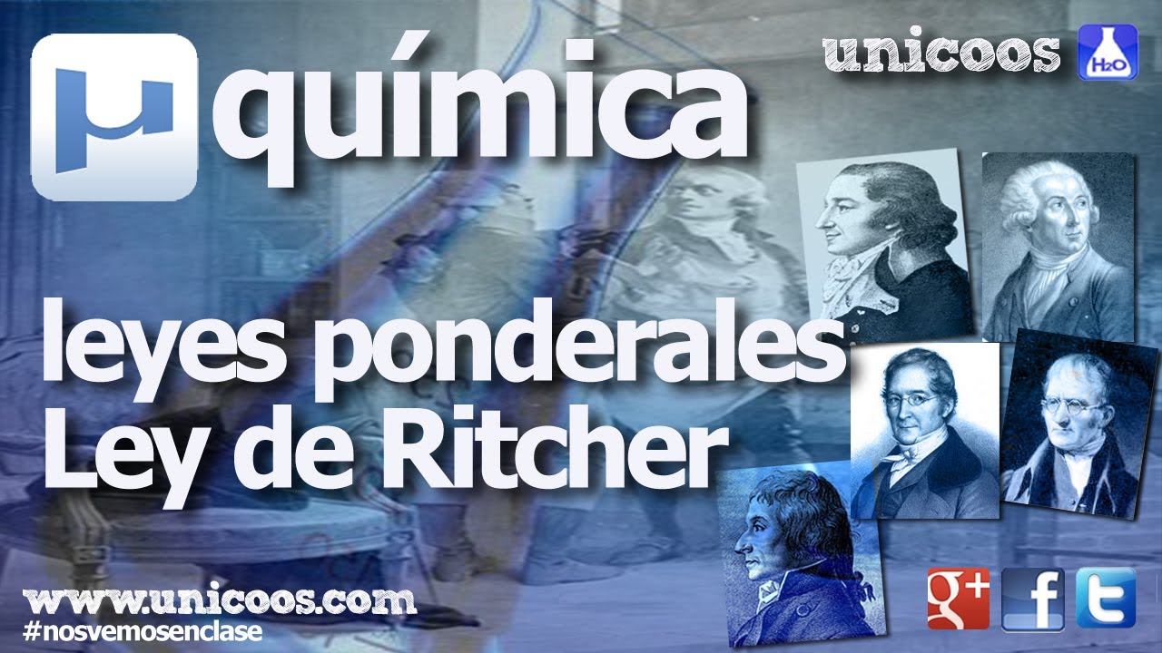 ley de las proporciones equivalentes de richter