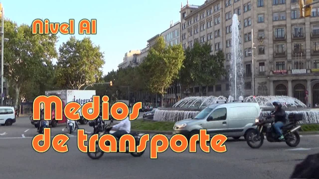 medio de transporte a pie