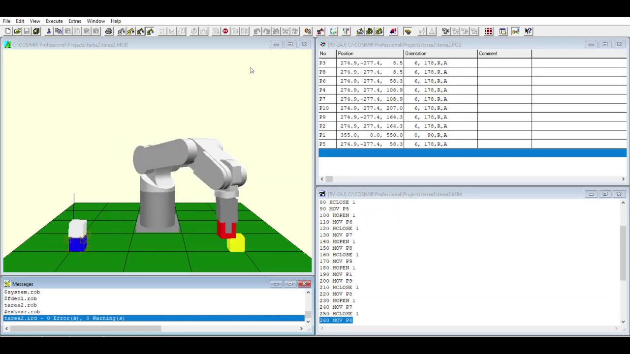 movimiento de un lugar a otro