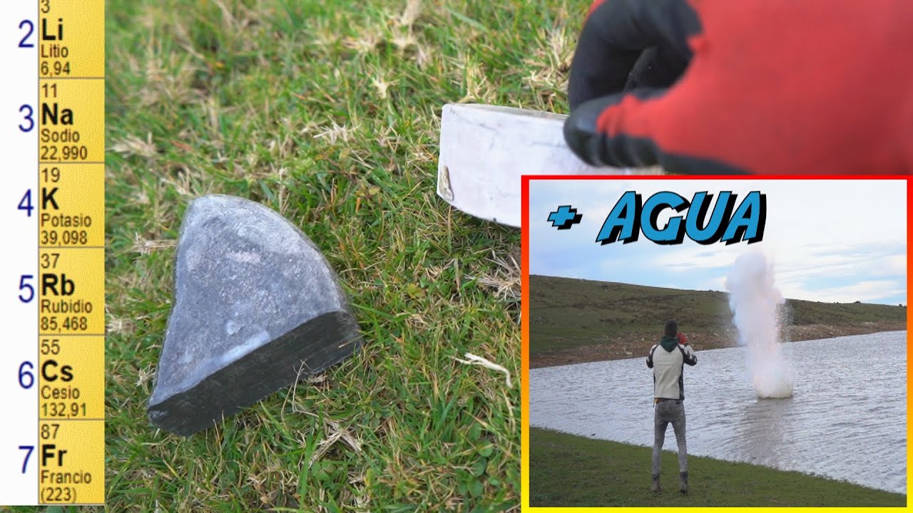 reaccion con metales del agua