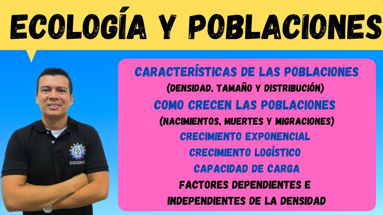 tasa de crecimiento poblacional ecologia