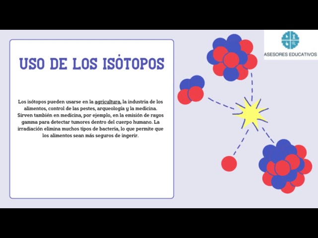uso de los isotopos en diferentes areas de la ciencia