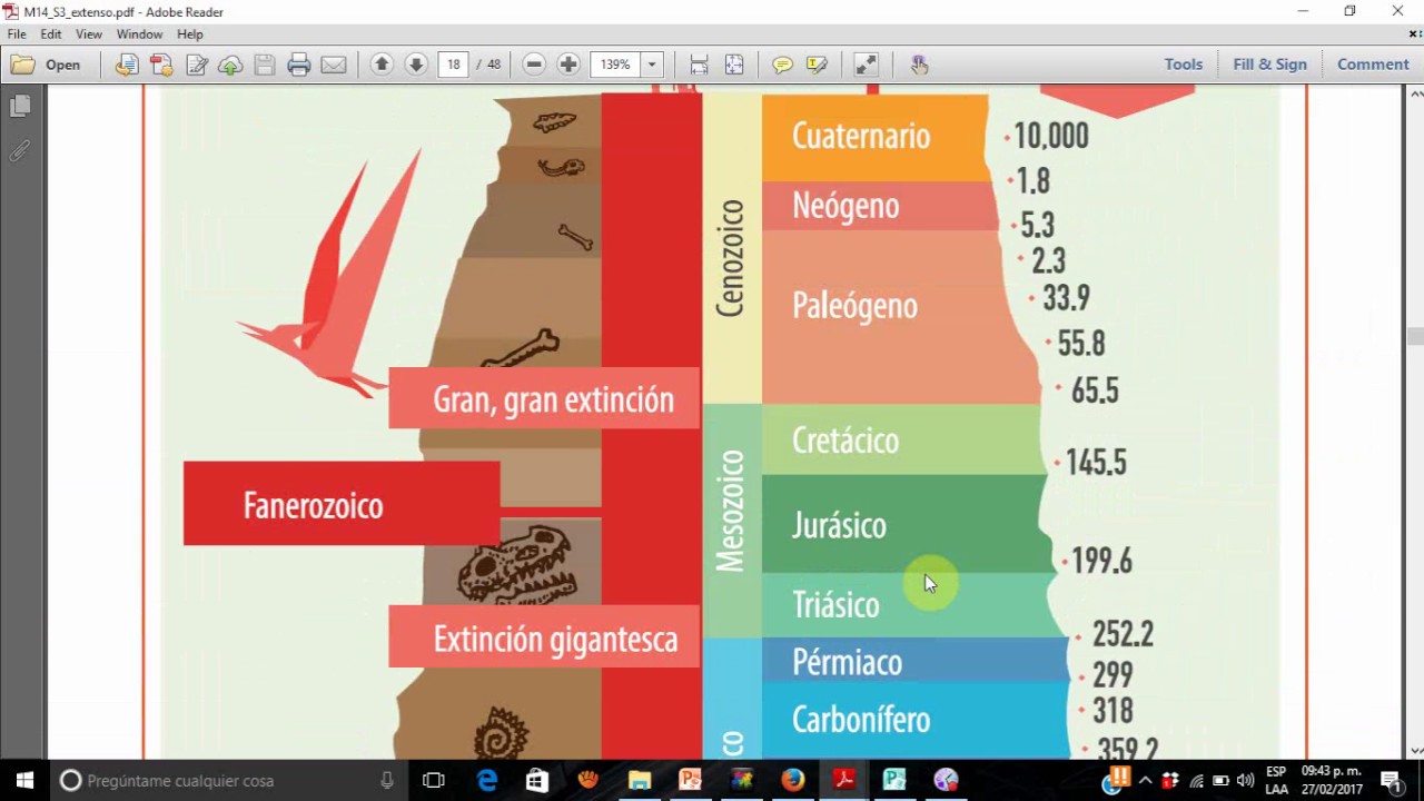 actividad integradora 6 eras geológicas