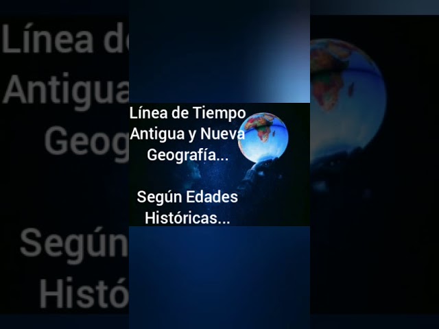 caracteristicas de la geografia antigua