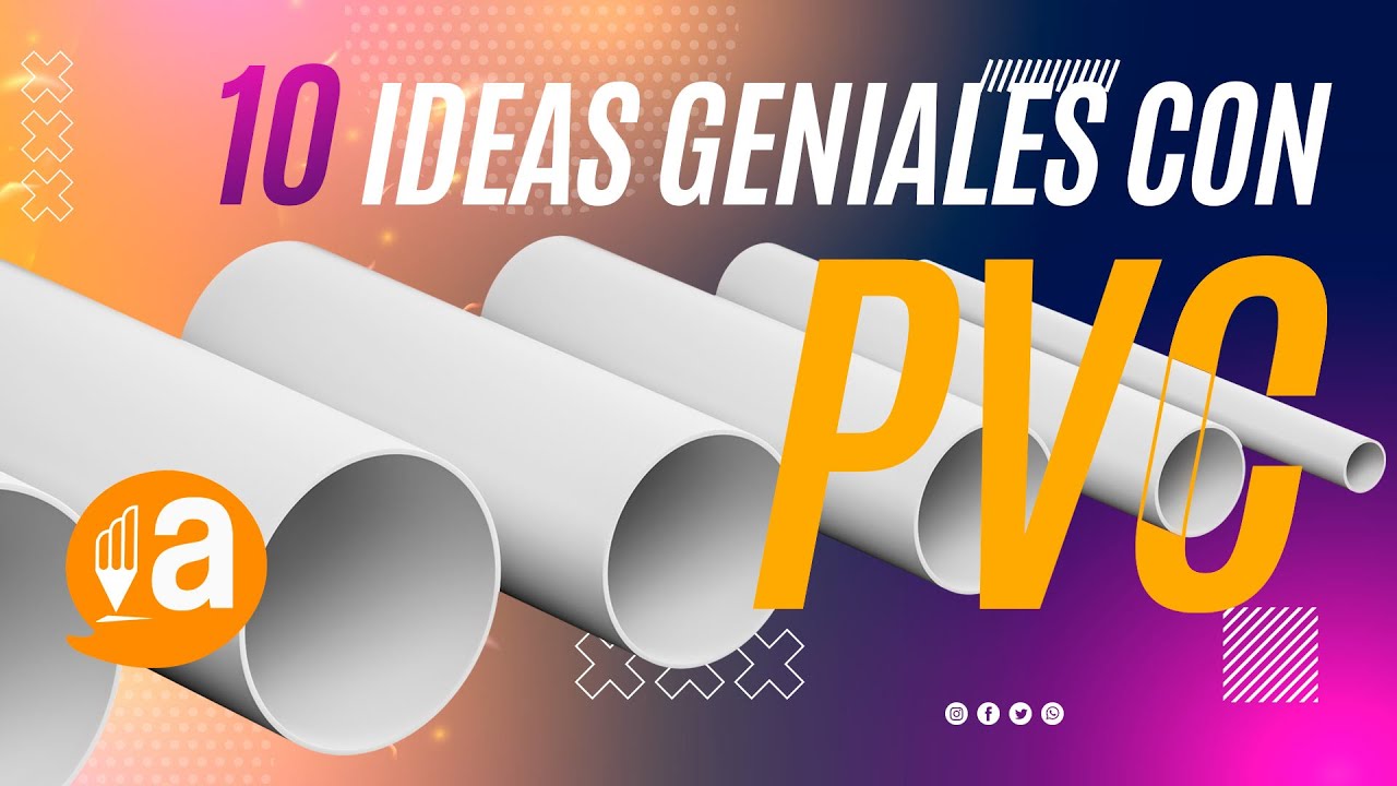 como reciclar tubos de pvc
