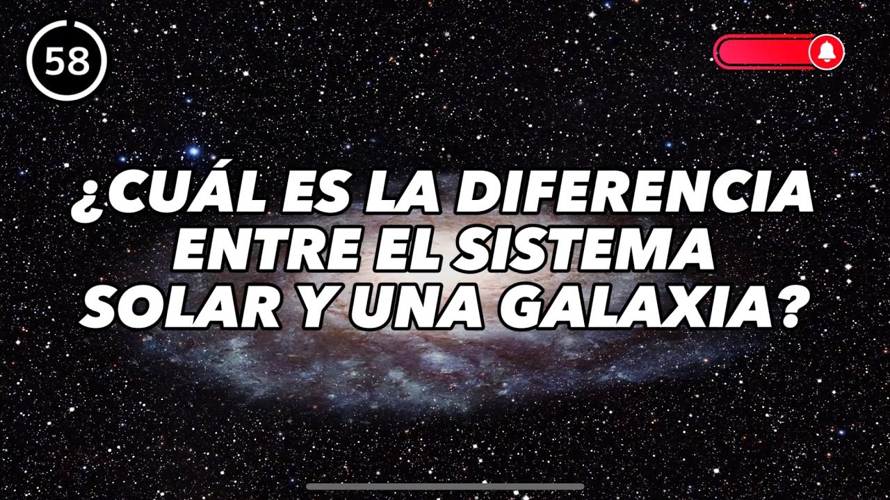diferencia entre galaxia y sistema solar