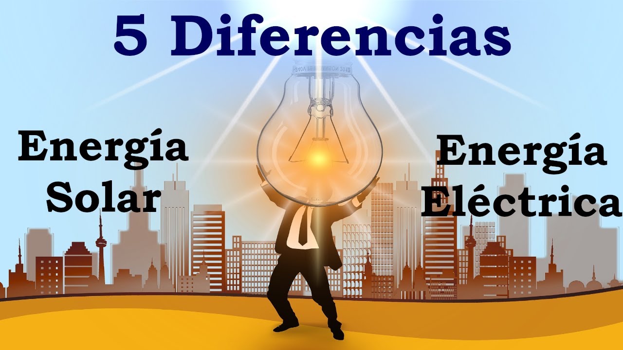 diferencia entre luz solar y luz electrica