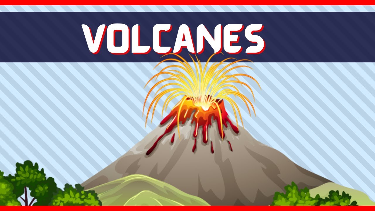 erupcion de volcanes para niños