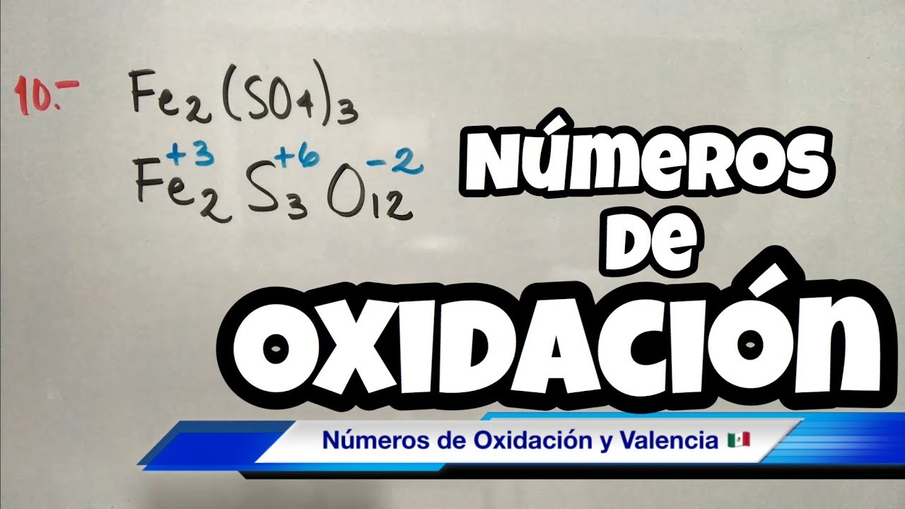 estados de oxidacion de la materia