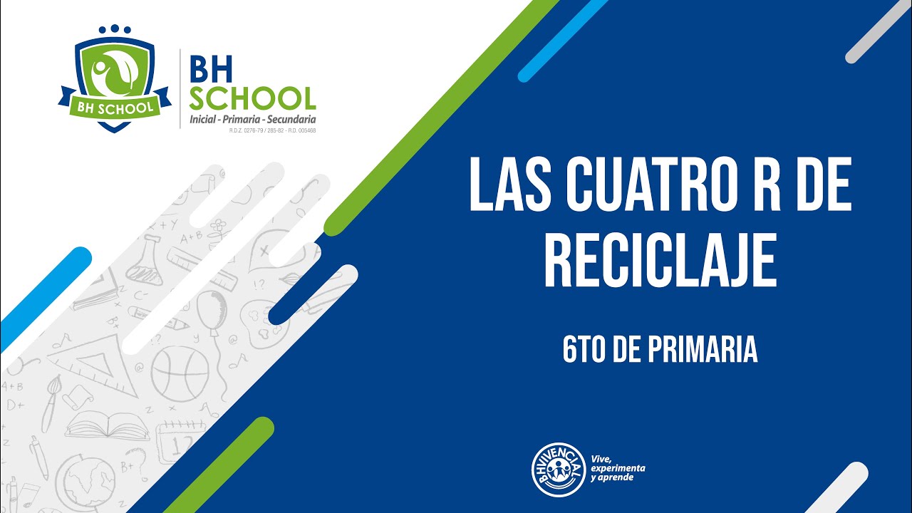 las cuatro r de reciclaje