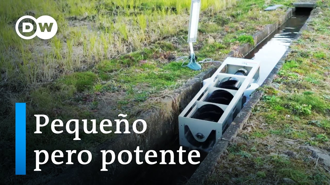 molino de agua generador de electricidad