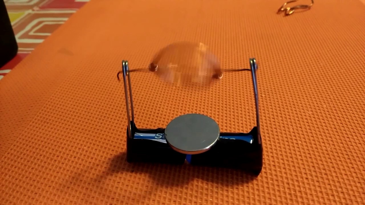 motor de corriente directa casero