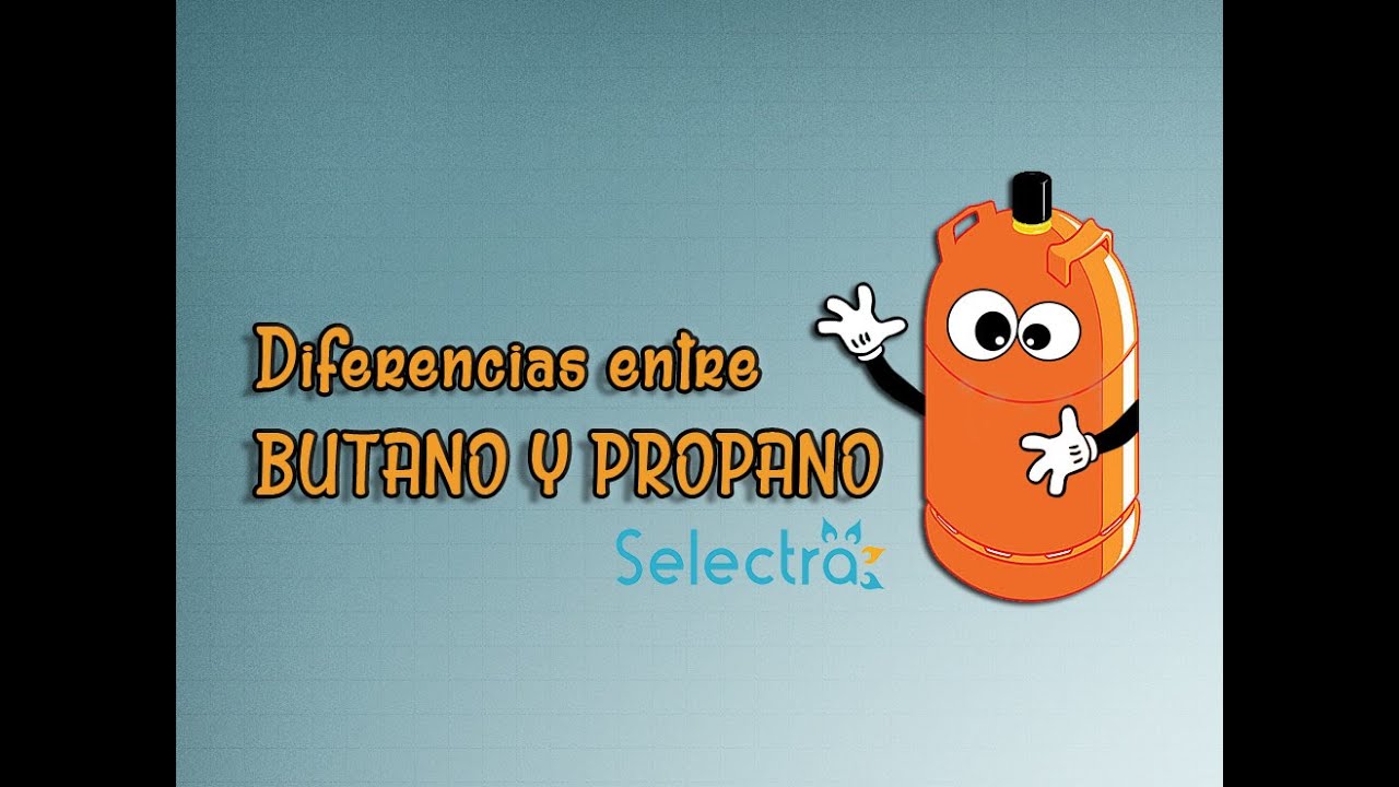 que es el gas propano y butano