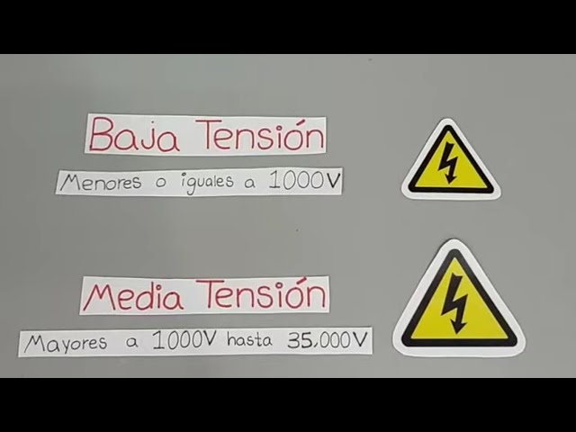 que es media tension electrica
