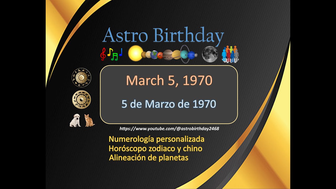 5 de marzo de 1970