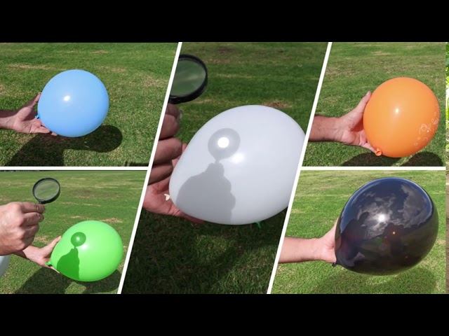 absorción de la luz experimentos