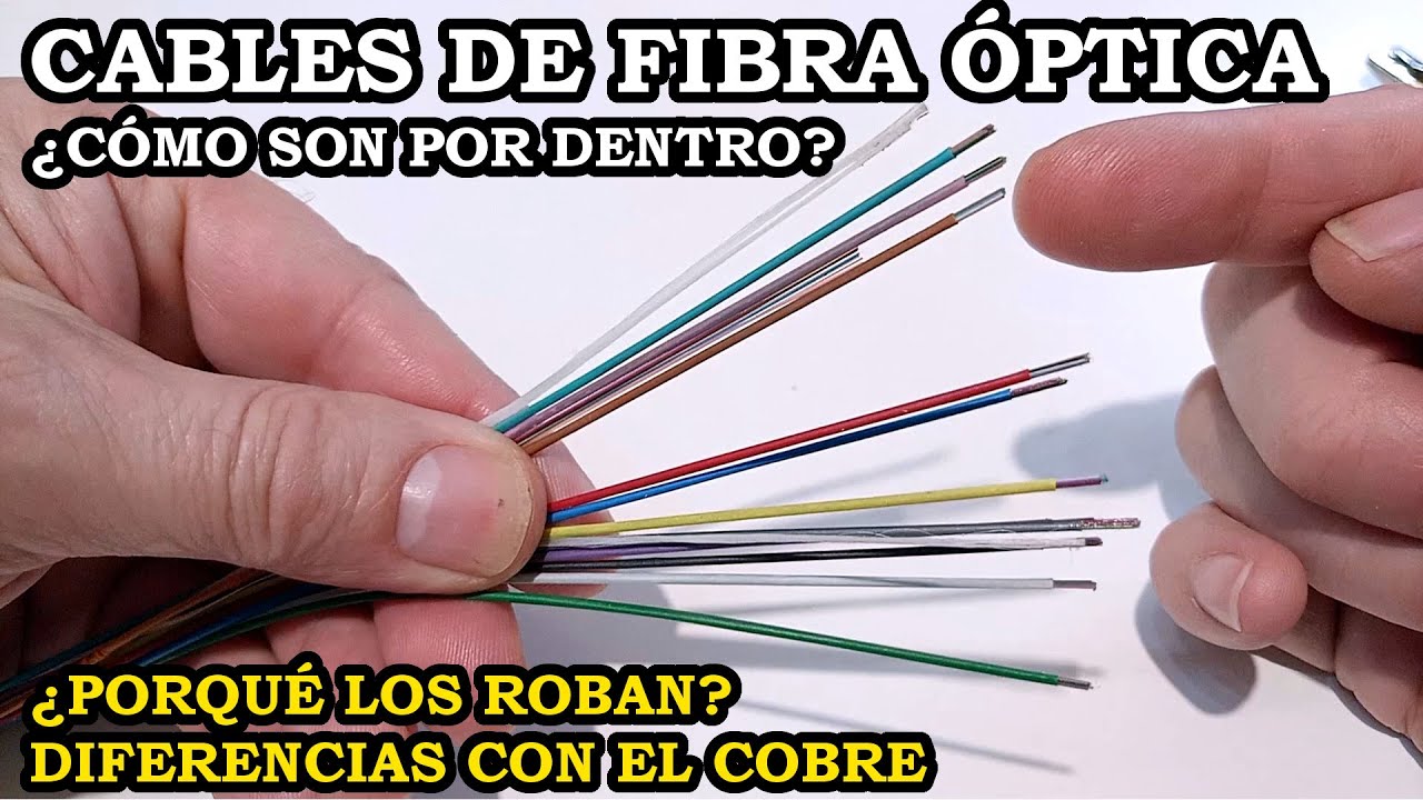 cable de fibra optica por dentro