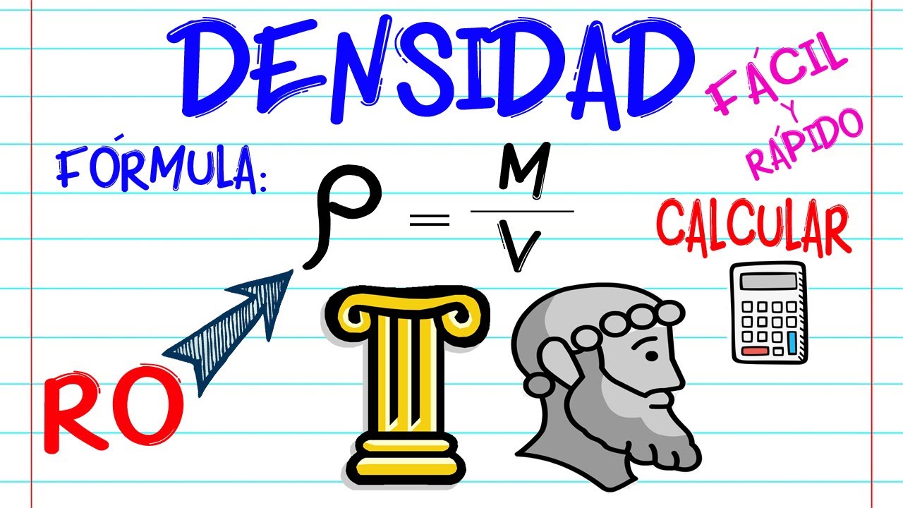 cómo calcular la densidad de un objeto