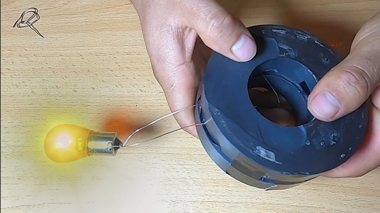 como producir energia electrica con imanes y alambre de cobre
